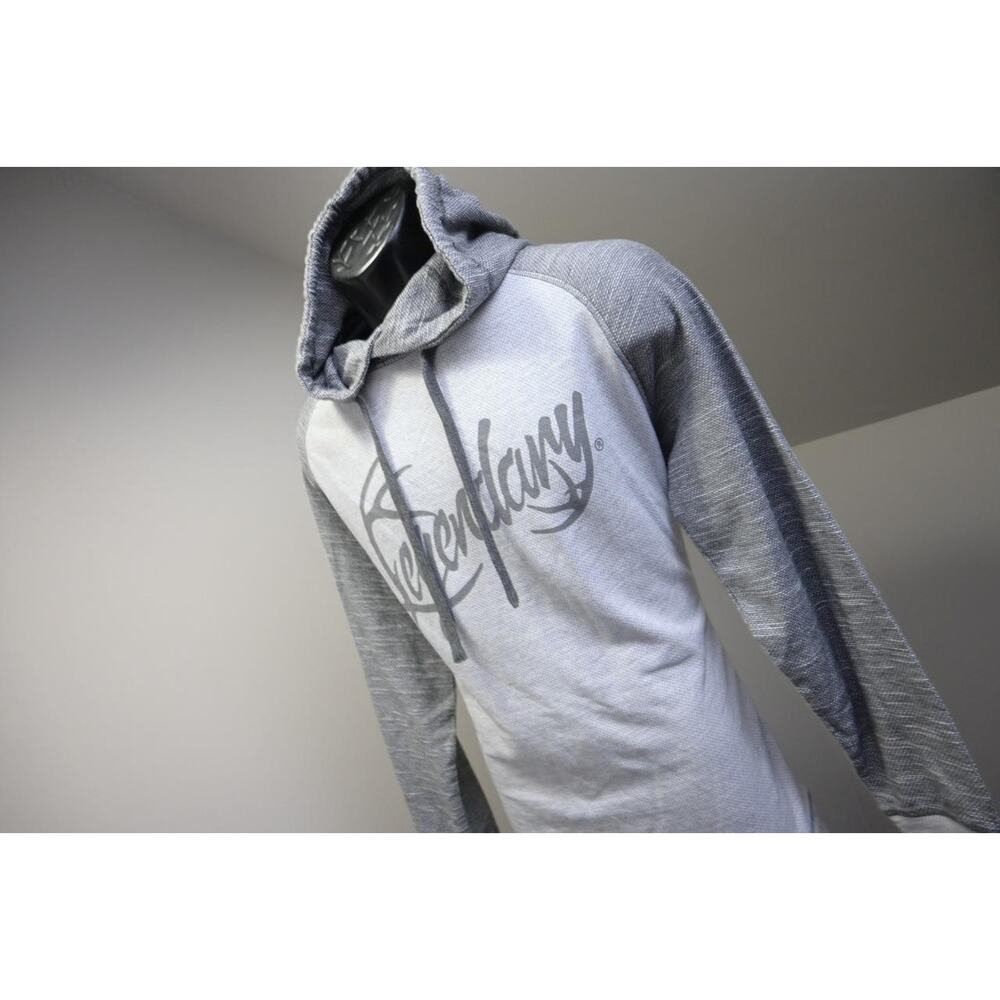 Legendary Whitetails Hoodie Sweat Shirt Sweater Long Sleeve Gray Mens‎ Sz XL